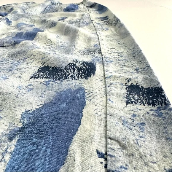 Anthropologie Pilcro Reese Smocked Pull-on Barrel Pants Printed Edition |XL| EUC - Picture 12 of 12